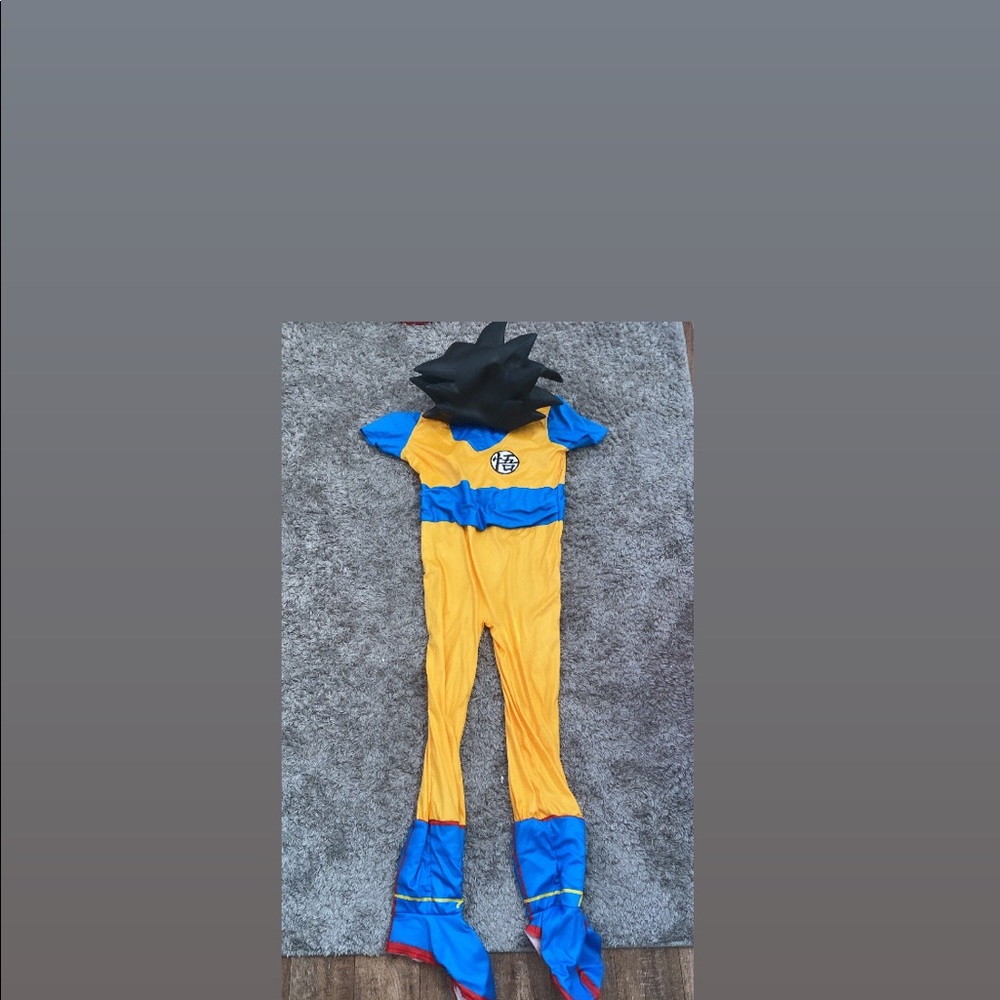 This was my 9year olds dragon ball Z Goku Costume